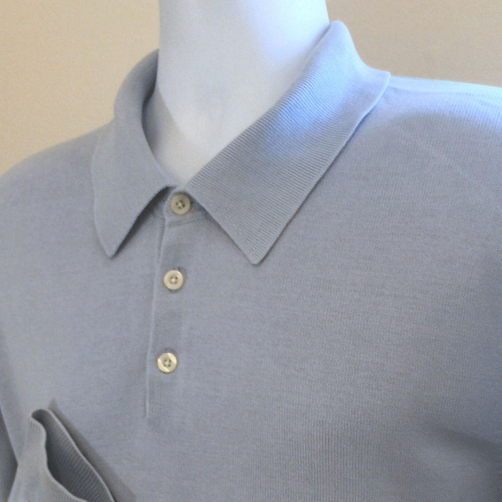 Brooks Brothers Light Blue Slik Blend Sweater